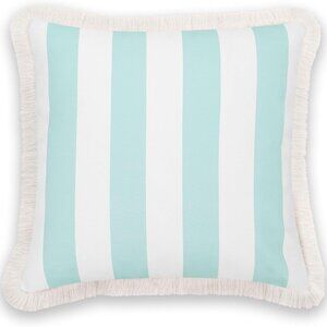 Hofdeco Premium Coastal Patio Indoor Outdoor Pillow Cover Only, 20"x20", NWOT